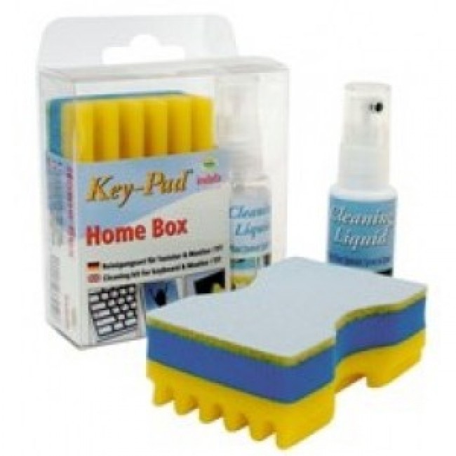 Key-Pad home box met spons en vloeistof