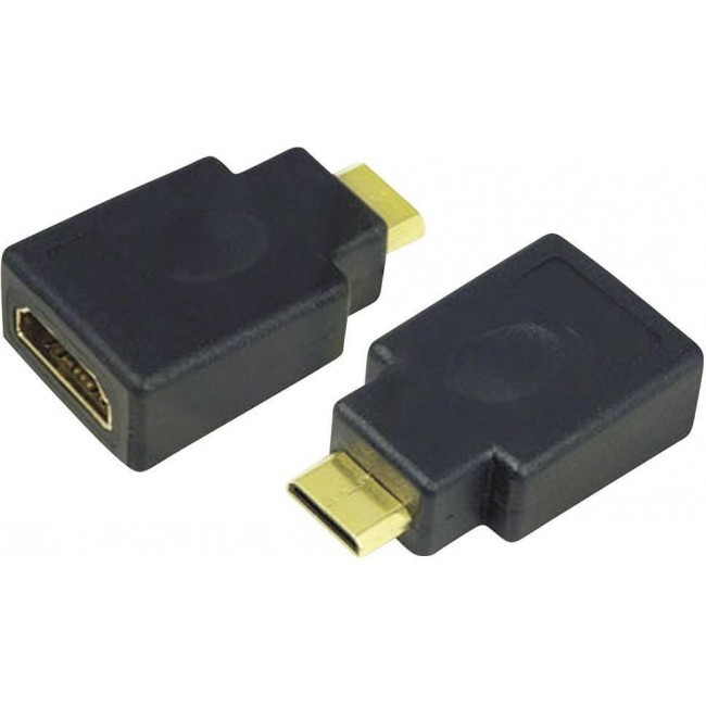 Mini-HDMI male naar HDMI female adapter